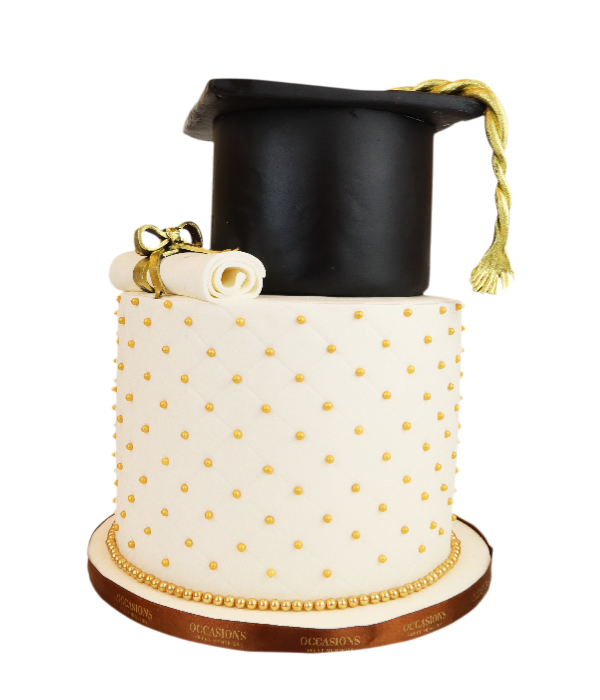 Graduation Theme Cake